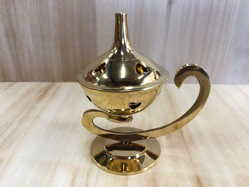 Incensario bronce Aladin